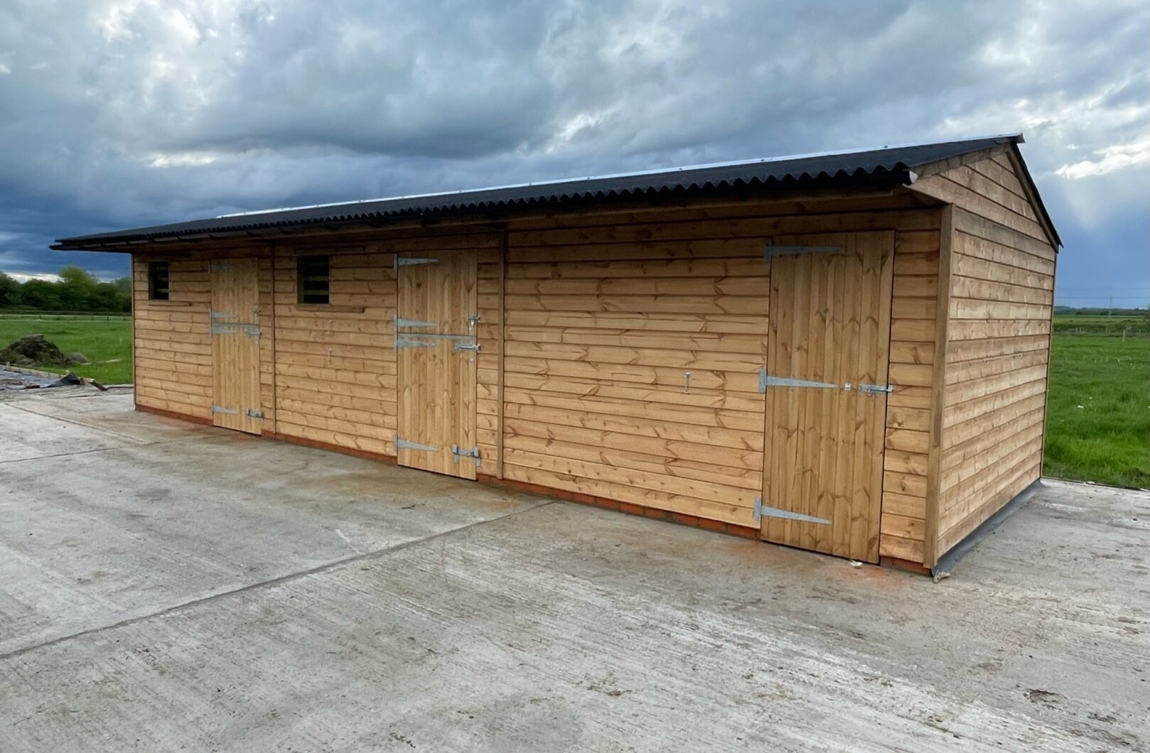 Double Stable Block with Tack Room