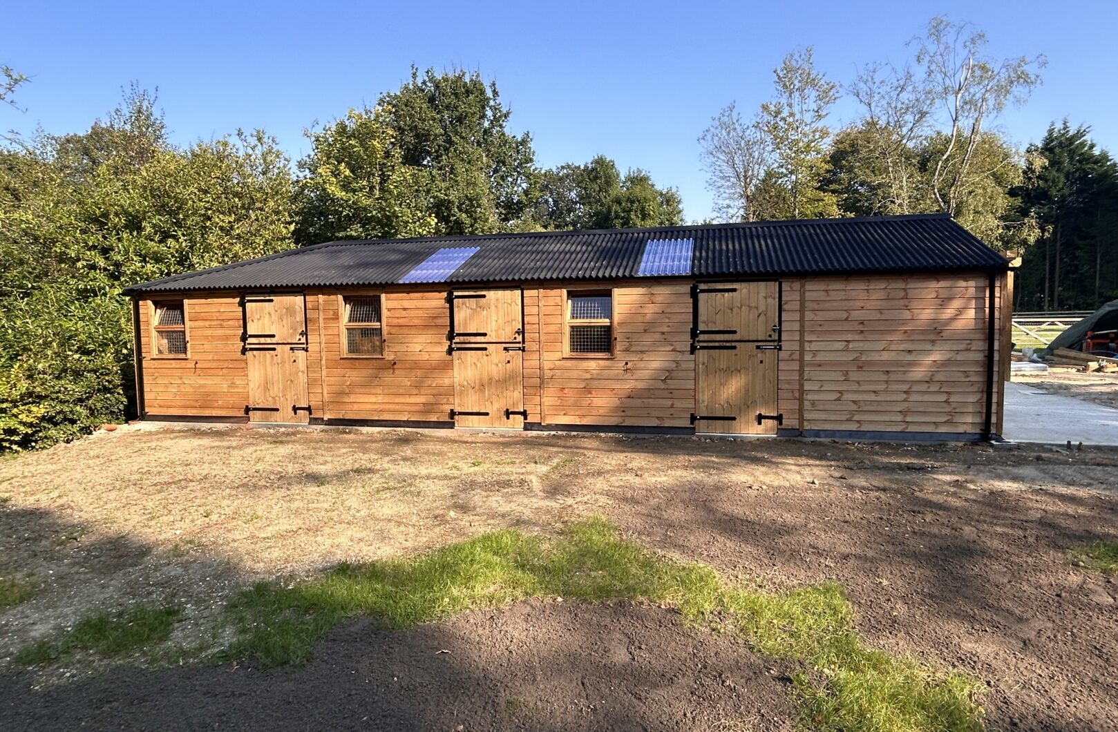 Back side of stable block