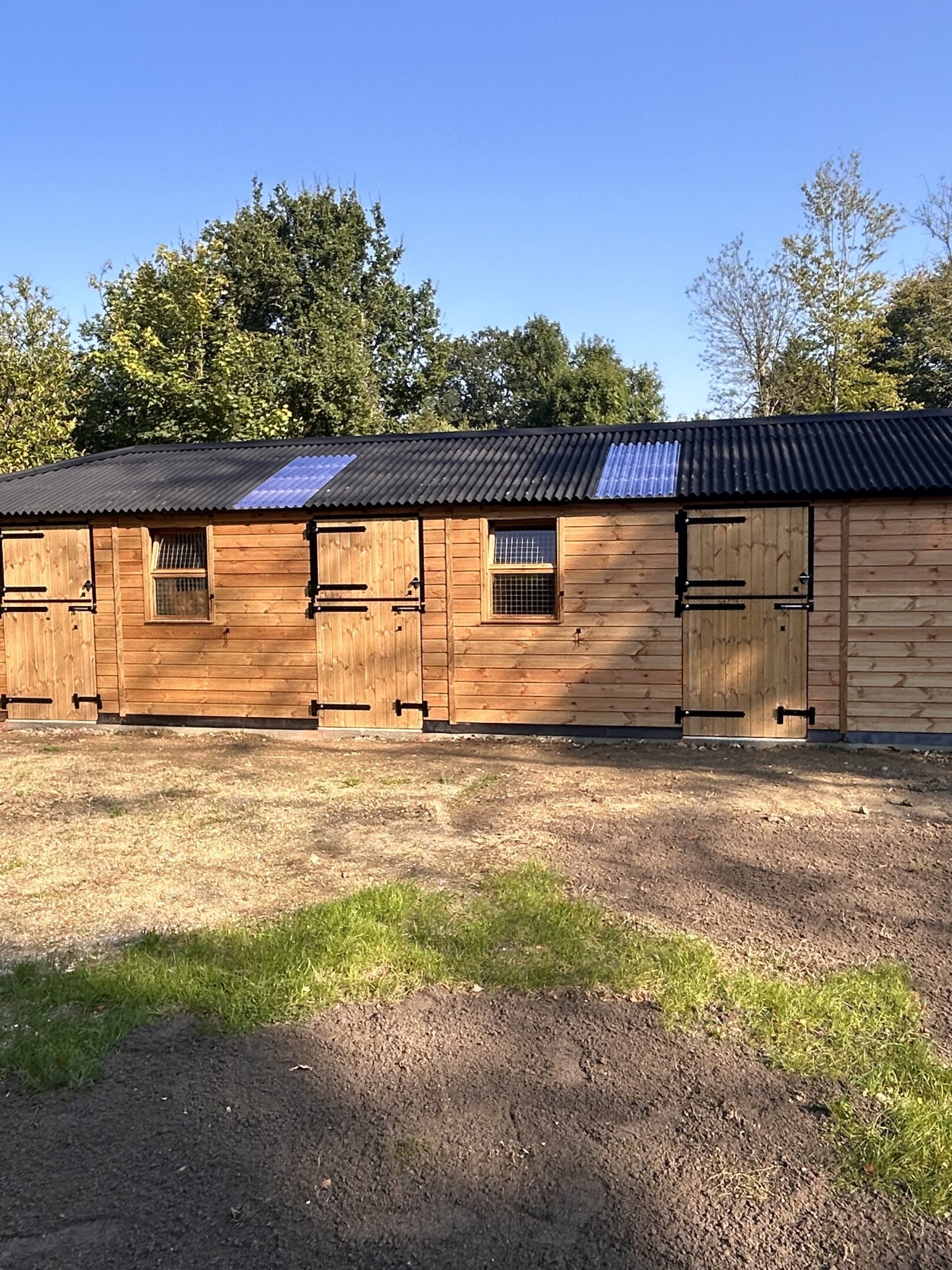 Back side of stable block