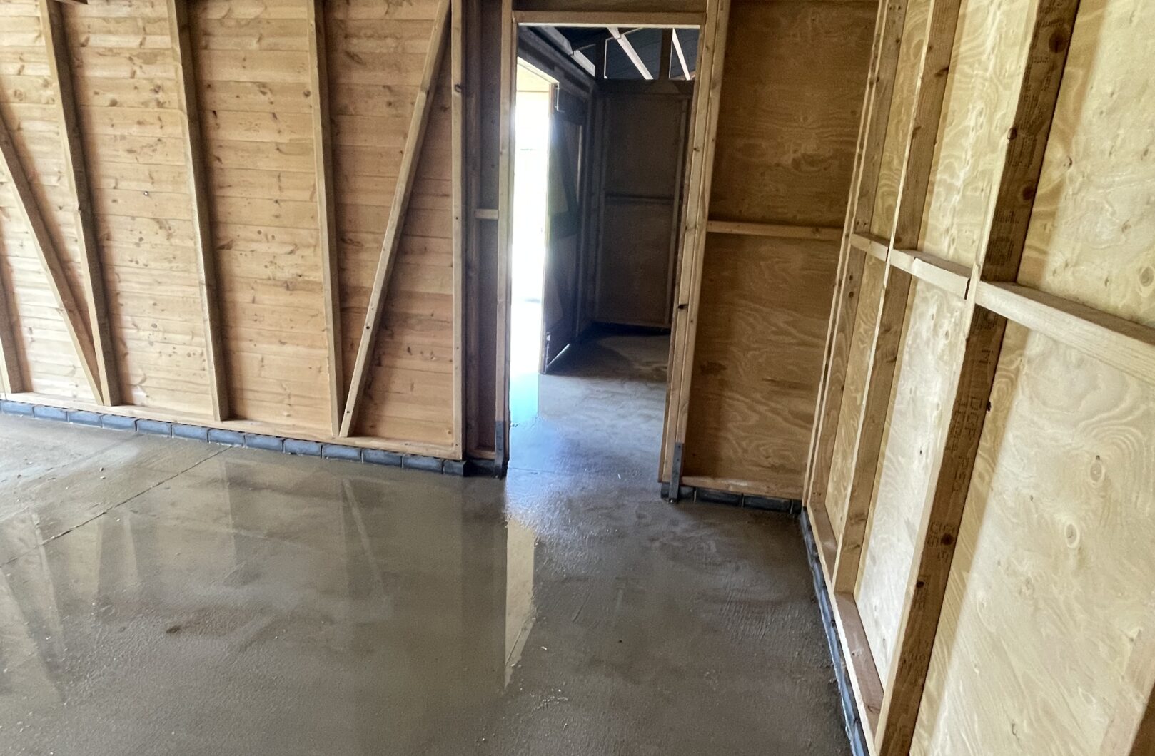 Hay barn internal