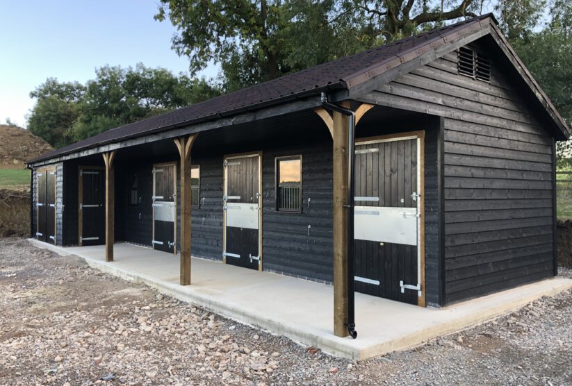 Stable Block Painted with Onduvilla