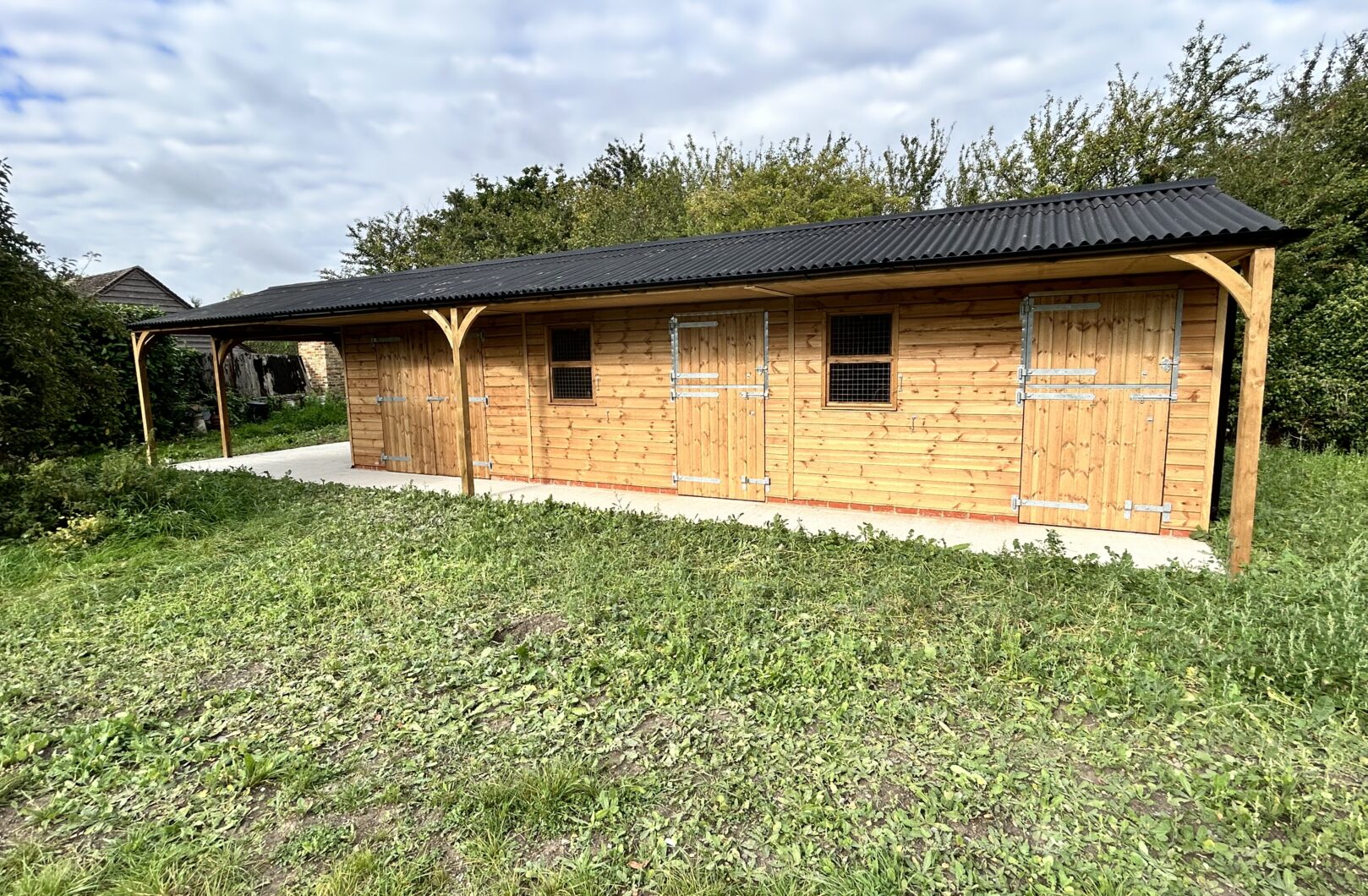 Stable Block with Large Covered Area front