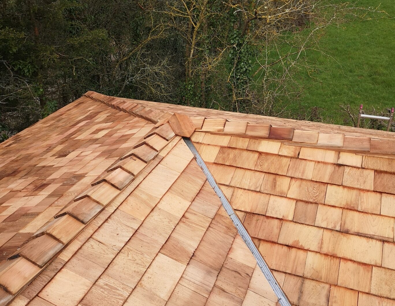 Cedar shingles valley