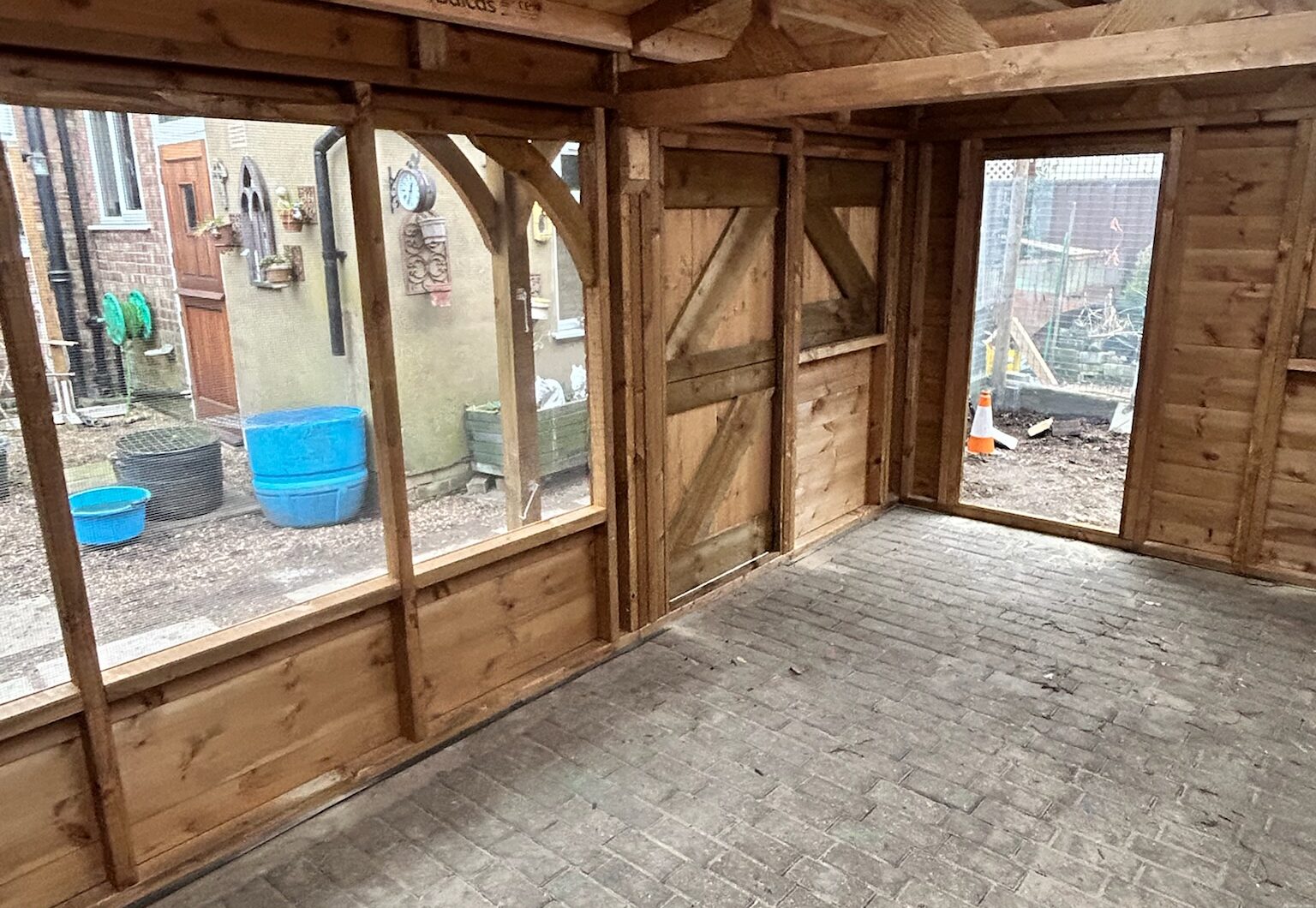 Chicken Coop internal window