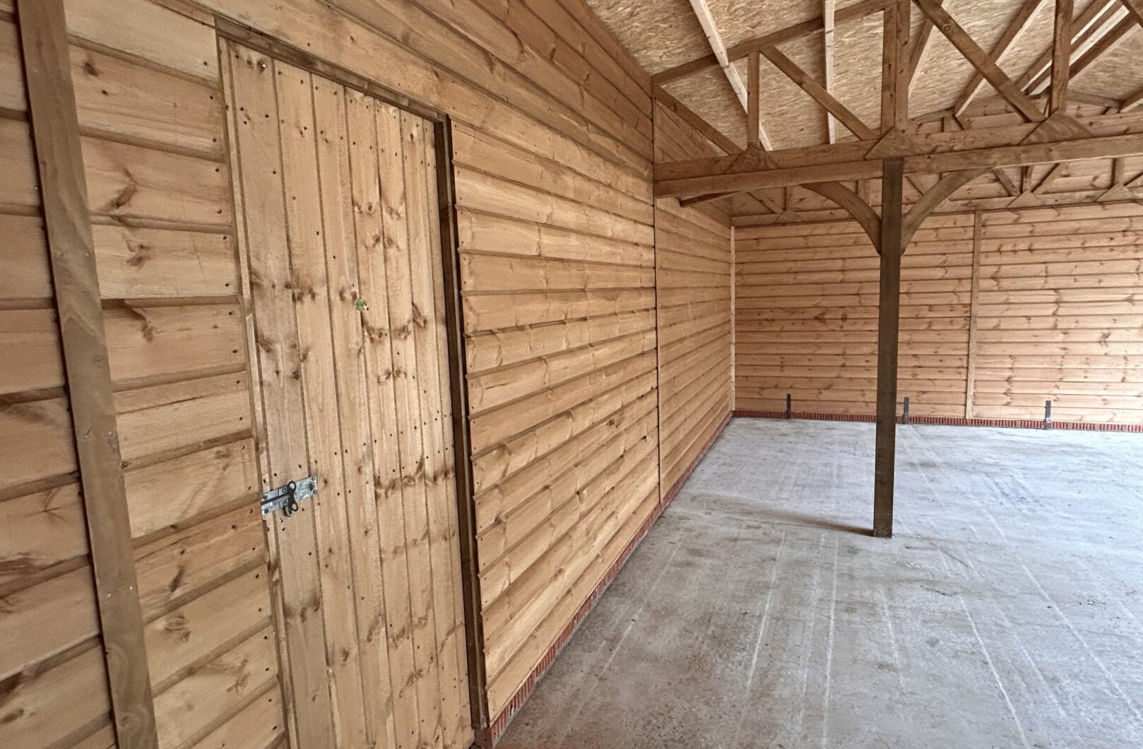 Double Car Port and Store