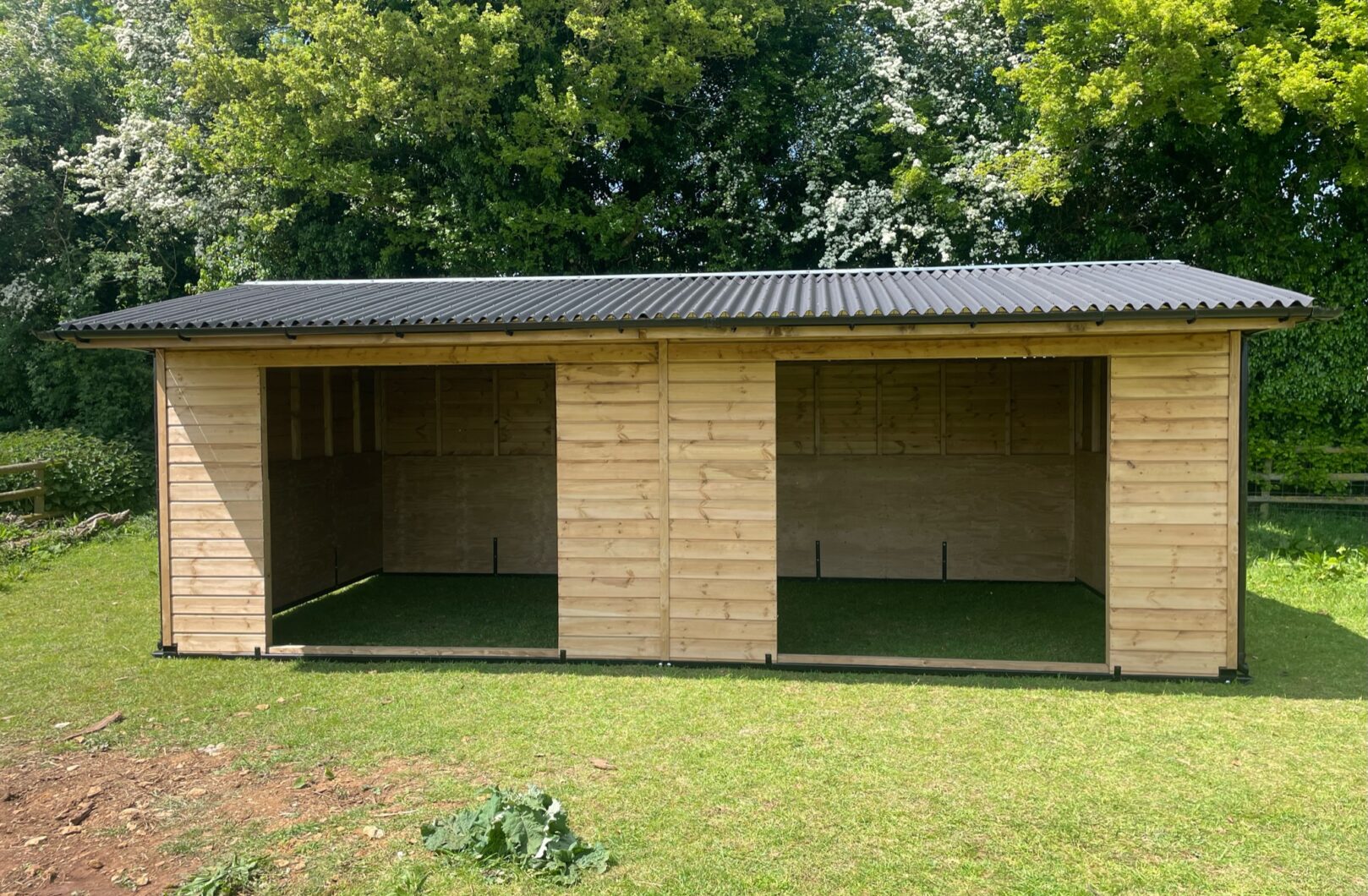 Double Mobile Field Shelter