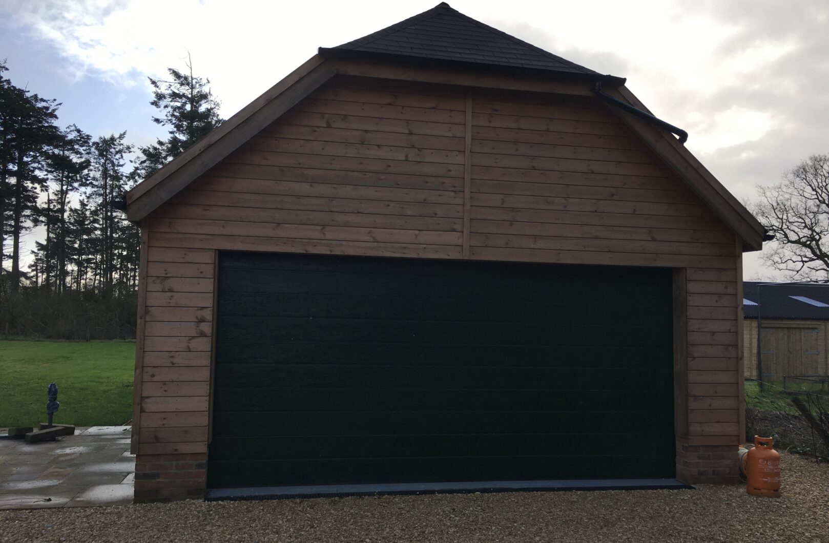 Garage door complete