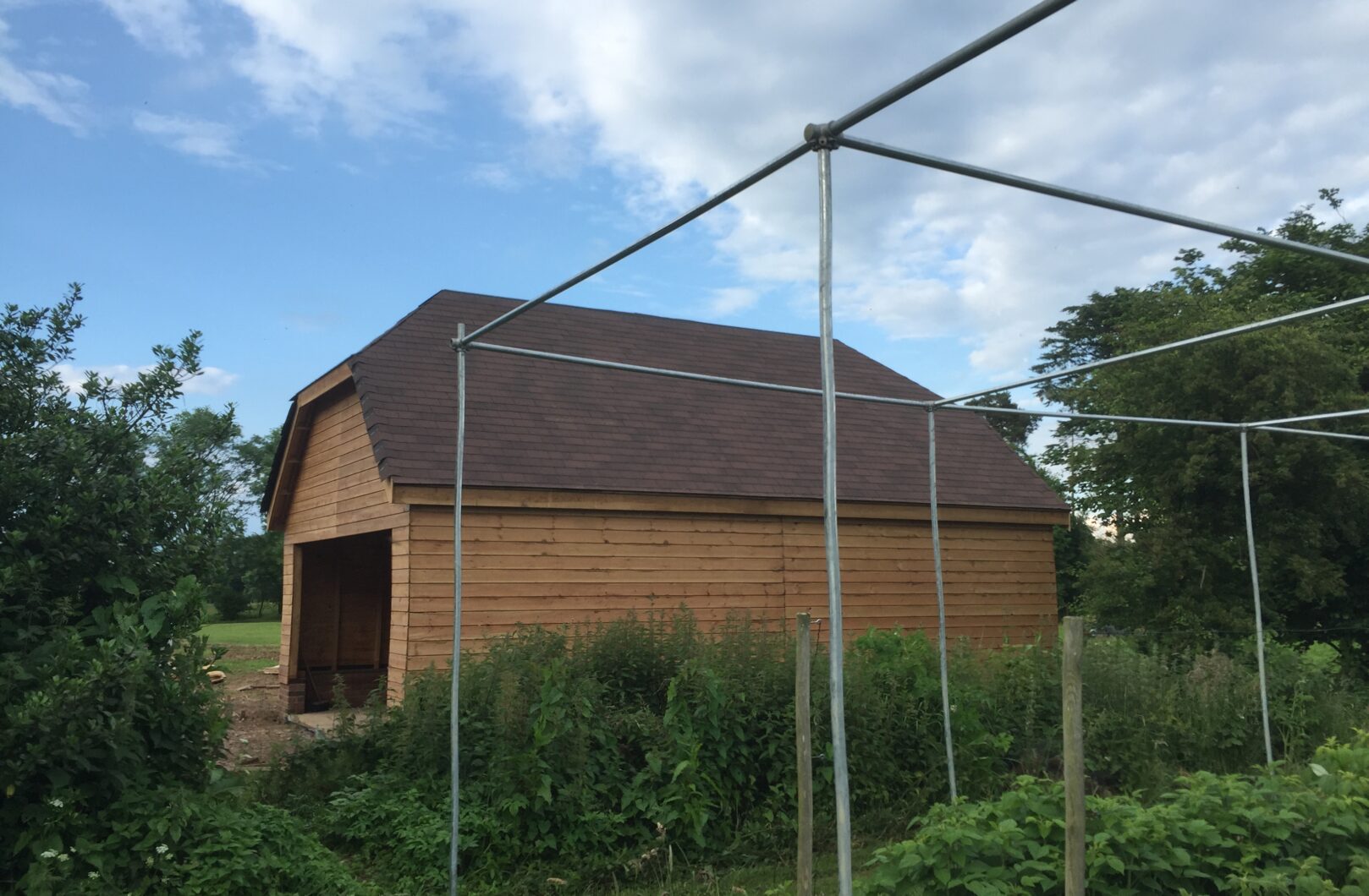 Hip Barn Roof Garage