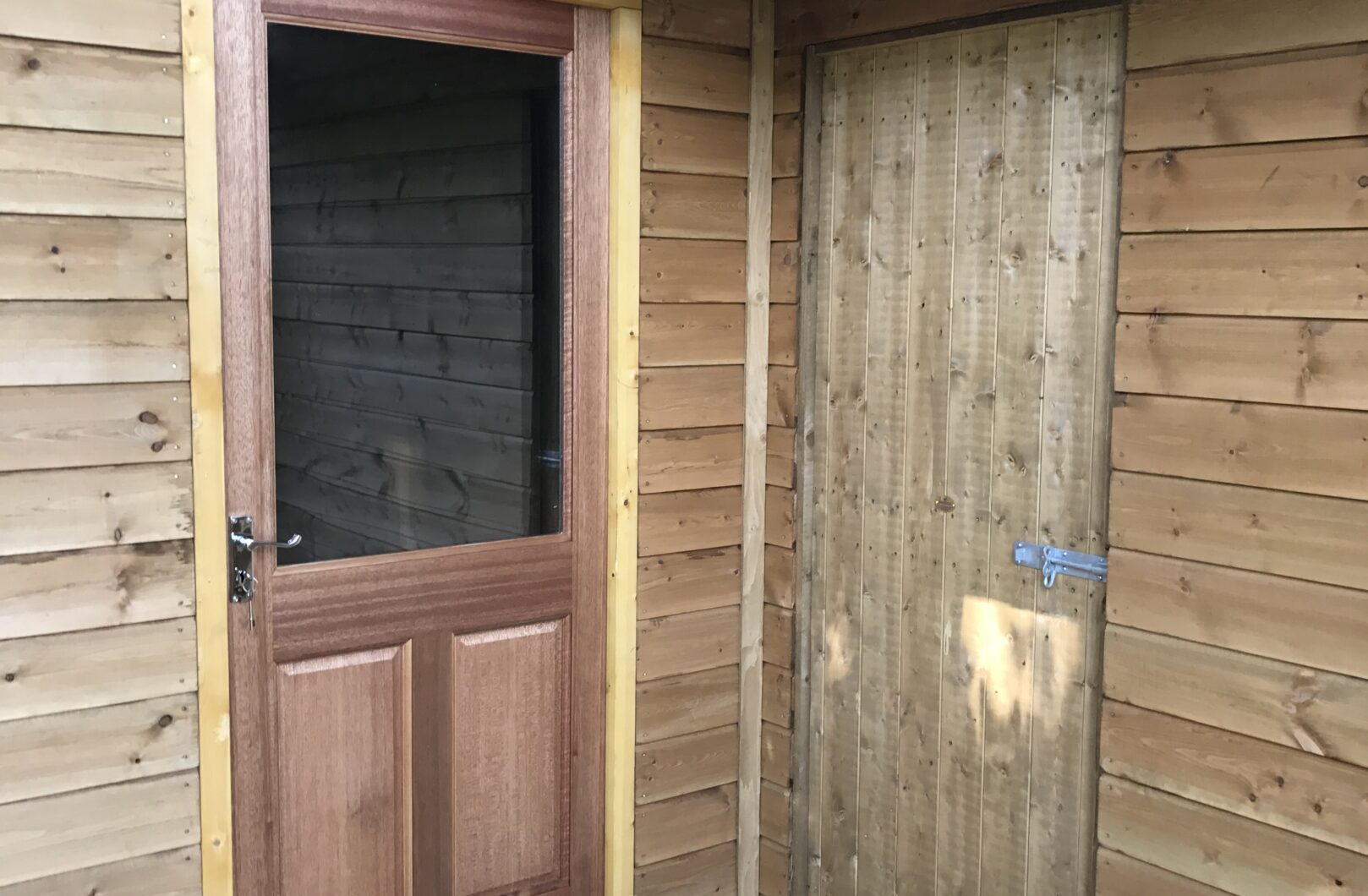 Personal and tack doors