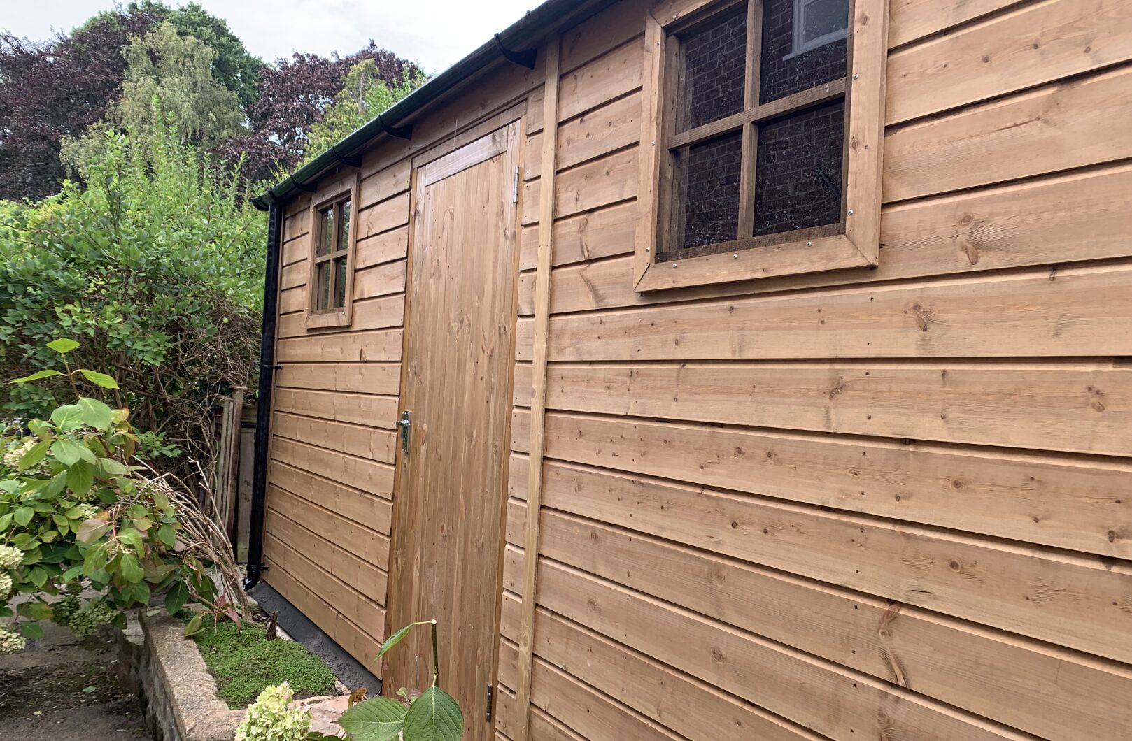 Workshop with Fixed Cottage Windows