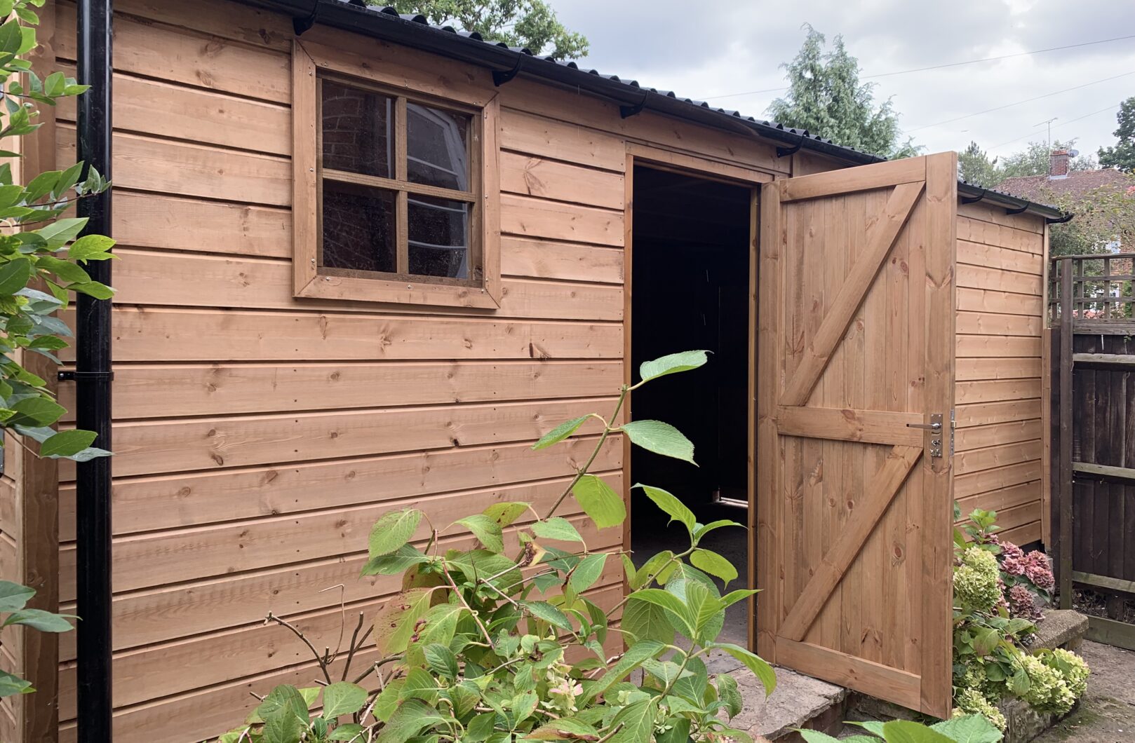 Workshop with Fixed Cottage Windows