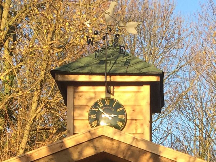 timber clocktower