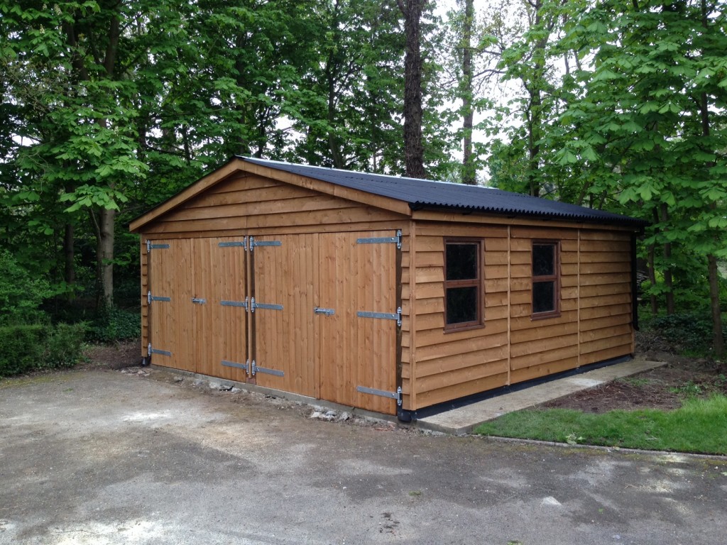 timber garage