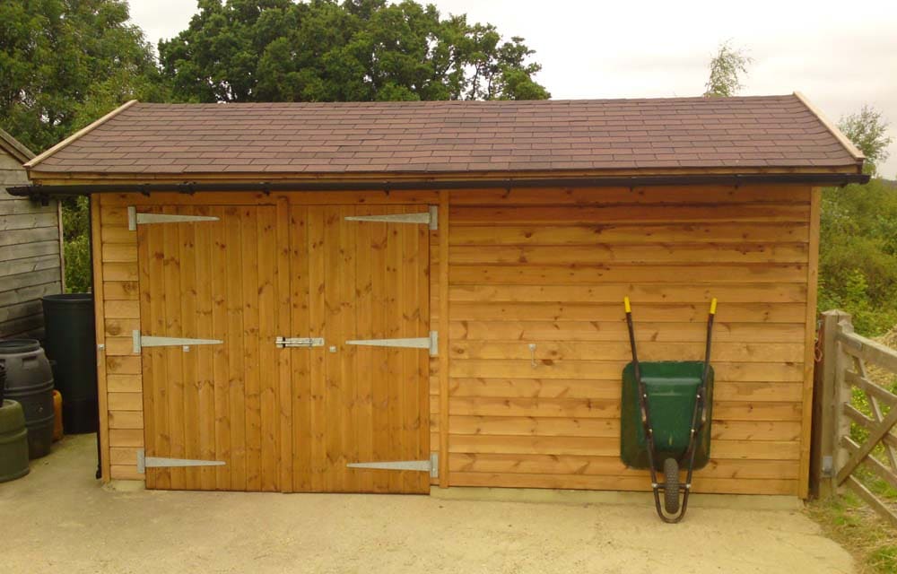 Hay Barn - Felt Shingle Roof