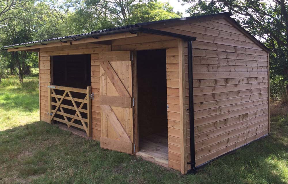 Static Field Shelter & Tack Room