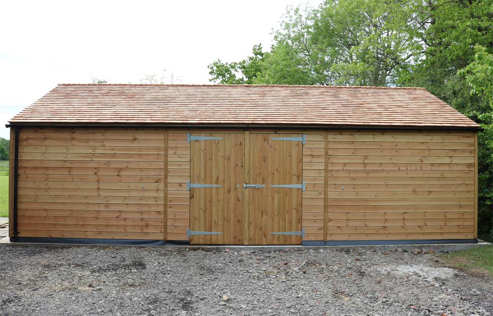 Hay Barn - Cedar Shingle Roof