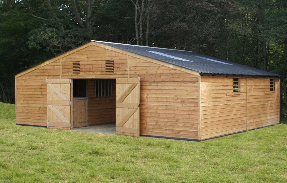 American Barn - 7.2m x 9.5m (Prime)