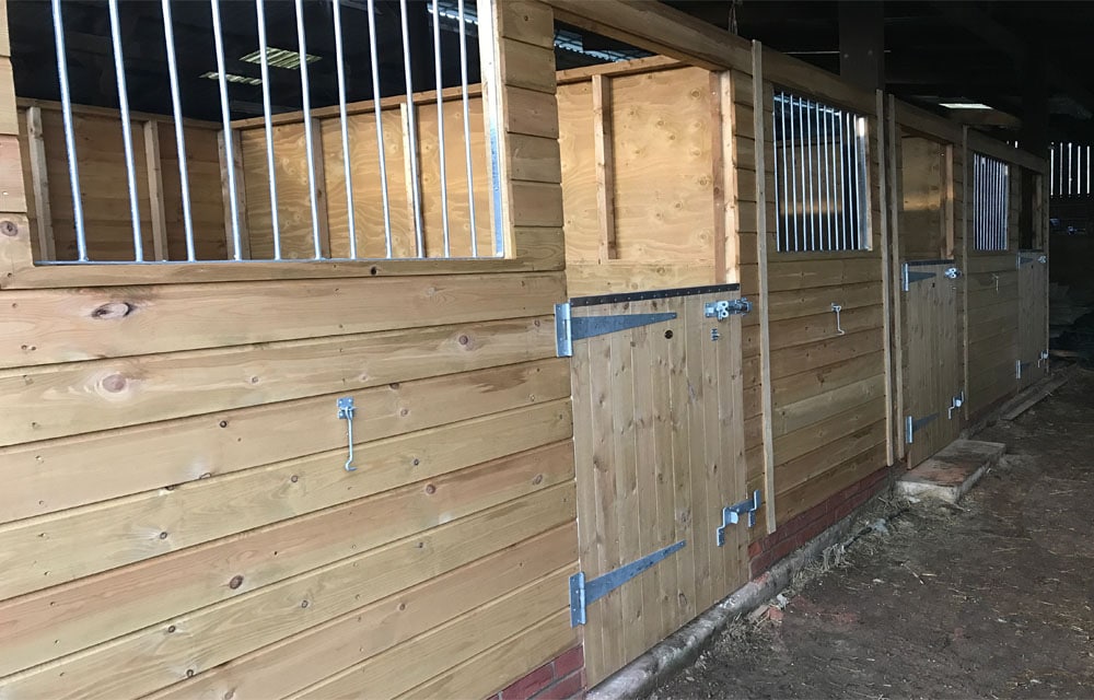 3 x Internal Stables