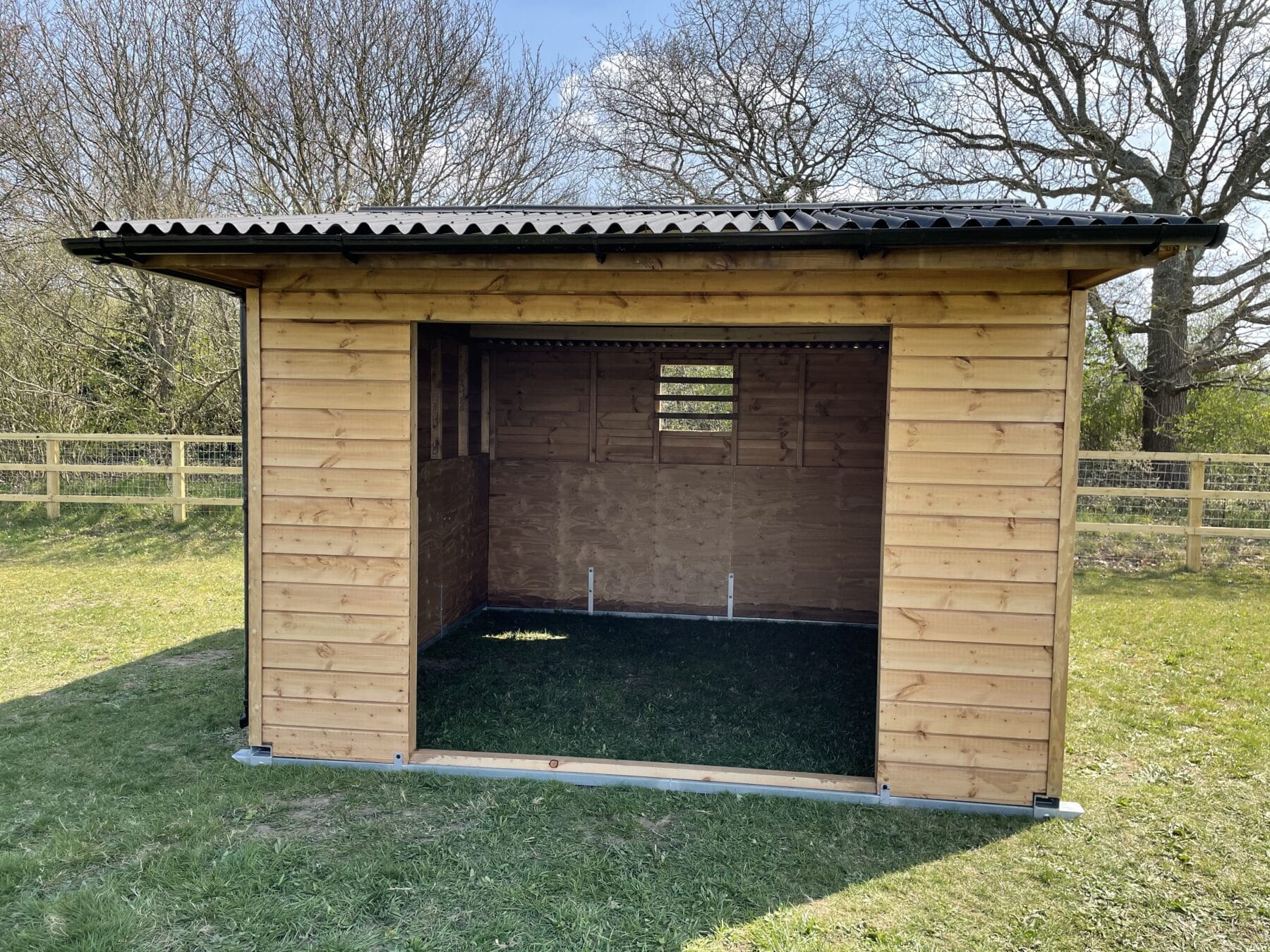 Single Mobile Field Shelter Prime Stables