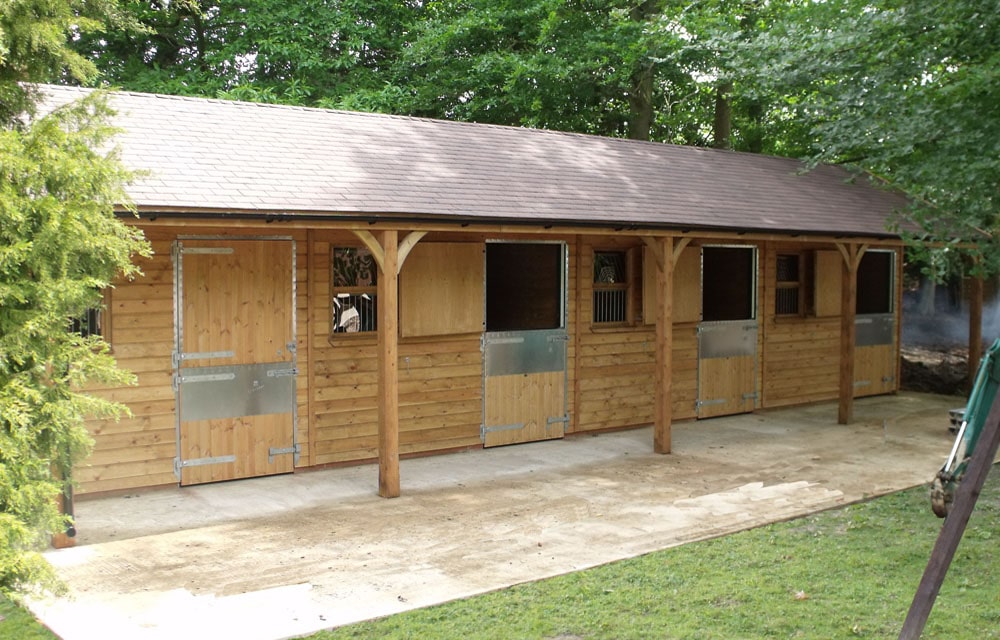 Stables & Pony Box - Felt Shingles