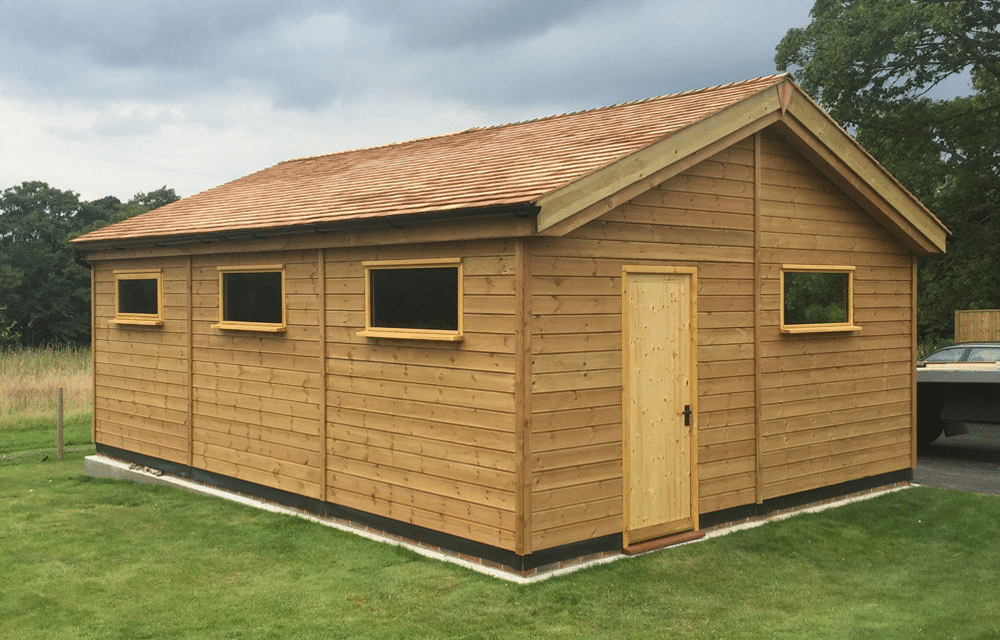 Timber garages and workshops