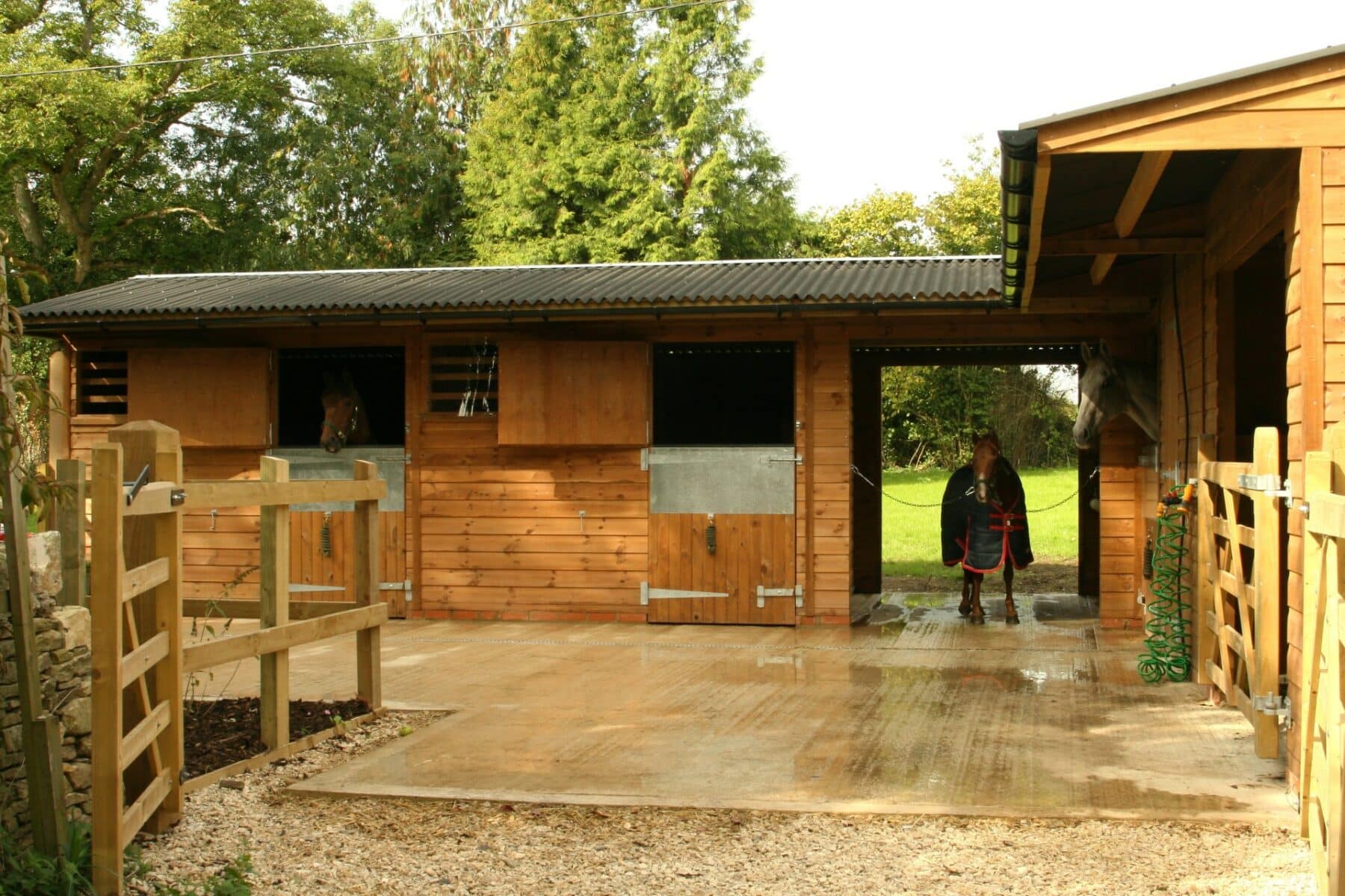 Covered walkway