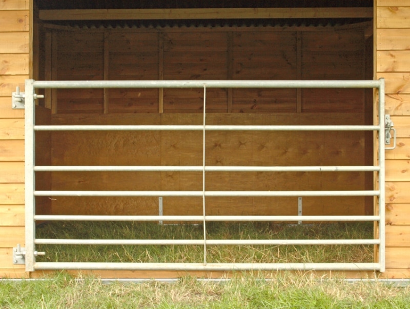 Mobile Field Shelter Metal Gate