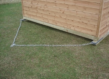 Mobile Field Shelter Timber Towing Frame & Towing Brackets